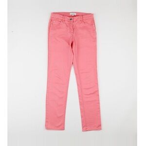 Jacadi Girls Pink Coral Cotton Denim Jeans - Sz 5
